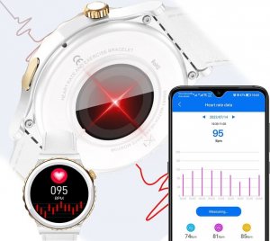 Smartwatch Rubicon SMARTWATCH DAMSKI Rubicon RNCE92 - WYKONYWANIE POŁĄCZEŃ, WŁASNE TARCZE (sr038b) 6