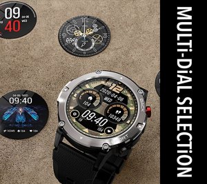 Smartwatch Rubicon SMARTWATCH MĘSKI Rubicon RNCE91 - WYKONYWANIE POŁĄCZEŃ, VOLUME CONTROL (sr036a) 10