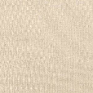 vidaXL vidaXL Łóżko kontynentalne z materacem, kremowe, tkanina, 90x190 cm 9