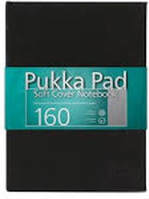 Pukka Pad Notatnik z serii soft cover B5 czarny 6874-SCN/SQ 1