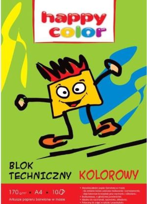 Happy Color Blok techniczny A4 10k kolorowy 1