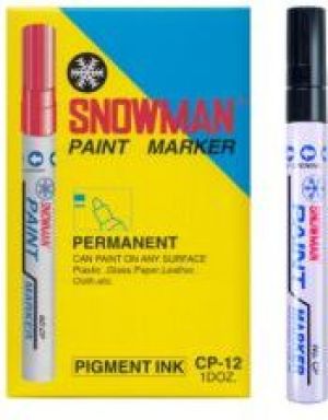 TIERRA Marker olejowy Snowman czarny 1