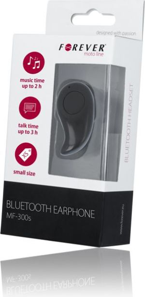 Słuchawka Forever MF-300s Czarna  (GSM024530) 4