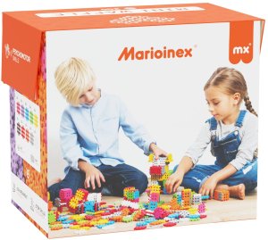 Marioinex Klocki Waffle mini 300 szt. w pudełku 4
