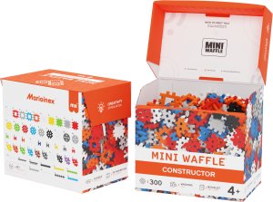Marioinex Klocki Waffle mini 300 szt. Konstruktor w pudełku 2