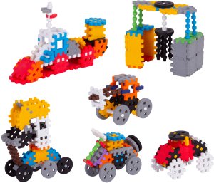 Marioinex Klocki Waffle mini 300 szt. Konstruktor w pudełku 5