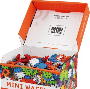Marioinex Klocki Waffle mini 500 szt. Konstruktor w pudełku (902288) 3