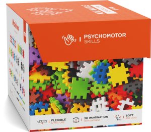 Marioinex Klocki Waffle mini 500 szt. Konstruktor w pudełku (902288) 5