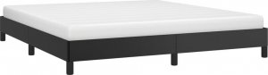 vidaXL vidaXL Rama łóżka, czarna, 160x200 cm, obite sztuczną skórą 3