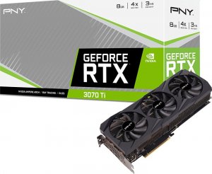 Karta graficzna PNY GeForce RTX 3070 Ti Verto 8GB GDDR6X (VCG3070T8TFBPB1) 1