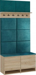 MartigoPlus Szafka buty siedzisko sonoma KANSAS panele wieszak 2