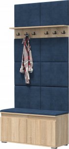 MartigoPlus Szafka na buty siedzisko wieszak panele Nevada 100 dąb sonoma 2