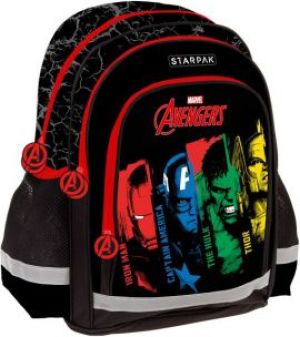 Starpak Plecak szkolny Avengers czarny (233135) 1