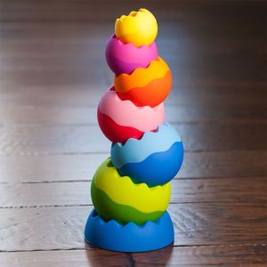 Fat Brain Toys Tobbles Neo - Wieża dla malucha (238653) 2