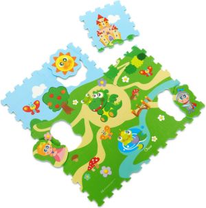 Chicco Miękkie puzzle Zamek (238586) 1