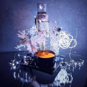 Lampki choinkowe Springos 10 LED białe zimne 7