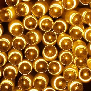 Lampki choinkowe Springos 100 LED białe ciepłe 3