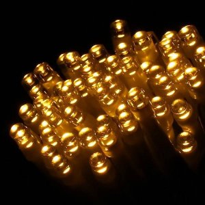 Lampki choinkowe Springos 100 LED białe ciepłe 4