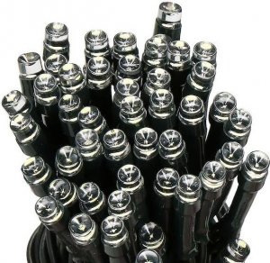 Lampki choinkowe Springos 100 LED białe ciepłe 10