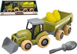Artyk Mini farma traktor z przyczepą do skręcania 1