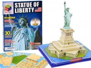 Jokomisiada Przestrzenne Puzzle 3D Statua Wolności USA ZA1579 1