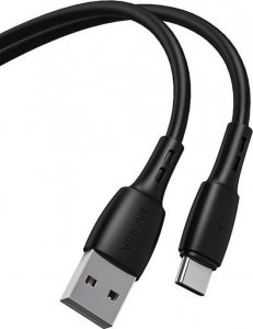 Kabel USB Vipfan USB-A - USB-C 1 m Czarny (X05TC-1m-black) 1