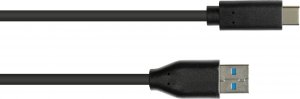 Kabel USB Good Connections USB-A - USB-C 1 m Czarny (GC-M0127) 2