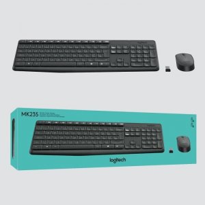 Klawiatura + mysz Logitech MK235 6