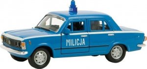 Welly Fiat 125p 1:39 Milicja niebieski WELLY 1