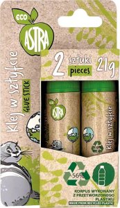 Astra Klej w sztyfcie ECO* szkolny 21g 2szt 2