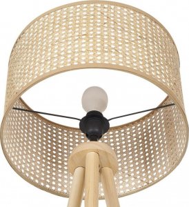 Lampa podłogowa Beliani Lampa podłogowa rattanowa naturalna PENTON! 5