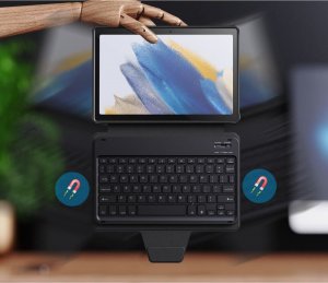 Infiland Etui z klawiaturą Infiland Keyboard do Galaxy Tab A8 10.5 Black 6