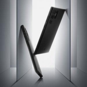 Spigen Etui Braders Spigen Thin Fit do Galaxy S22 Ultra Black 11
