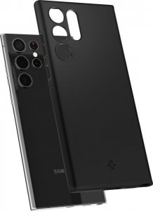 Spigen Etui Braders Spigen Thin Fit do Galaxy S22 Ultra Black 6