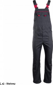 Polstar AMOG - MAX-POPULAR SPODNIE OGRODNICZKI, POLIESTER/BAWEŁNA (65% /35%), 260G/M2, - niebieski 28 2