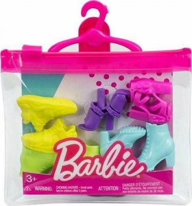 Mattel Akcesoria dla lalek Mattel Barbie Shoes Pack 1