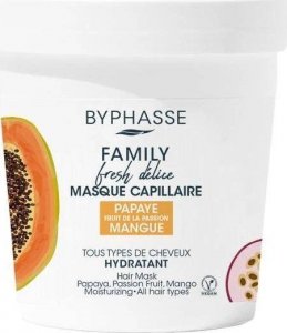 Byphasse Maseczka Nawilżająca Byphasse Family Fresh Delice Mango Marakuja Papaja (250 ml) 1