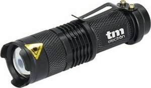 Latarka TM Electron Latarka LED TM Electron TME Czarny 3W 1