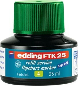 Edding Tusz do uzupełniania markerów do flipchartów e-FTK 25 EDDING, zielony 1