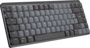 Klawiatura + mysz Logitech Logitech  Klawiatura bezprzewodowa  MX Mini  Mechaniczna  Podswietlana wydajnosc  Grafit 1