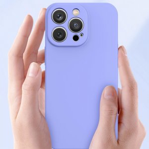 Hurtel Silicone case etui Xiaomi Redmi Note 11 Pro 5G / 11 Pro / 11E Pro silikonowy pokrowiec jasnoniebieskie 4