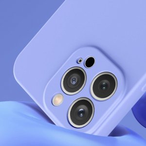 Hurtel Silicone case etui Xiaomi Redmi Note 11 Pro 5G / 11 Pro / 11E Pro silikonowy pokrowiec jasnoniebieskie 7