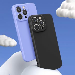 Hurtel Silicone case etui Xiaomi Redmi Note 11 Pro 5G / 11 Pro / 11E Pro silikonowy pokrowiec jasnoniebieskie 8