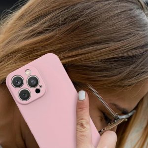 Hurtel Silicone case etui Xiaomi Redmi Note 11 Pro 5G / 11 Pro / 11E Pro silikonowy pokrowiec jasnoniebieskie 9