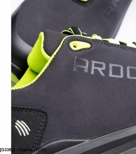 Ardon SOFTEX S1P G33 - lekkie półbuty ochronne w sportowym stylu podnosek - Czarno-żółty G3352 45 6