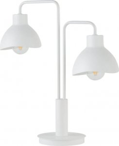 Lampa stołowa Sigma Nocna lampa sypialniana Holi stojąca na komodę biała 1