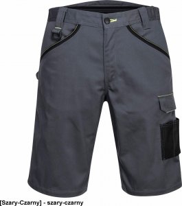 Portwest PW349 - Krótkie spodnie robocze PW3 - Szary-Czarny 41 1