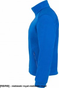 JHK FLRA 340 - bluza polarowa unisex, gruba posiada bardzo dobre właściwości cieplne - pomarańczowo-czarny 2XL 87