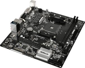 Płyta główna ASRock A320M-HDV (90-MXB3T0-A0UAYZ) 3