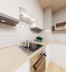 Okap Focus Okap podszafkowy Modo 50 cm biały 7